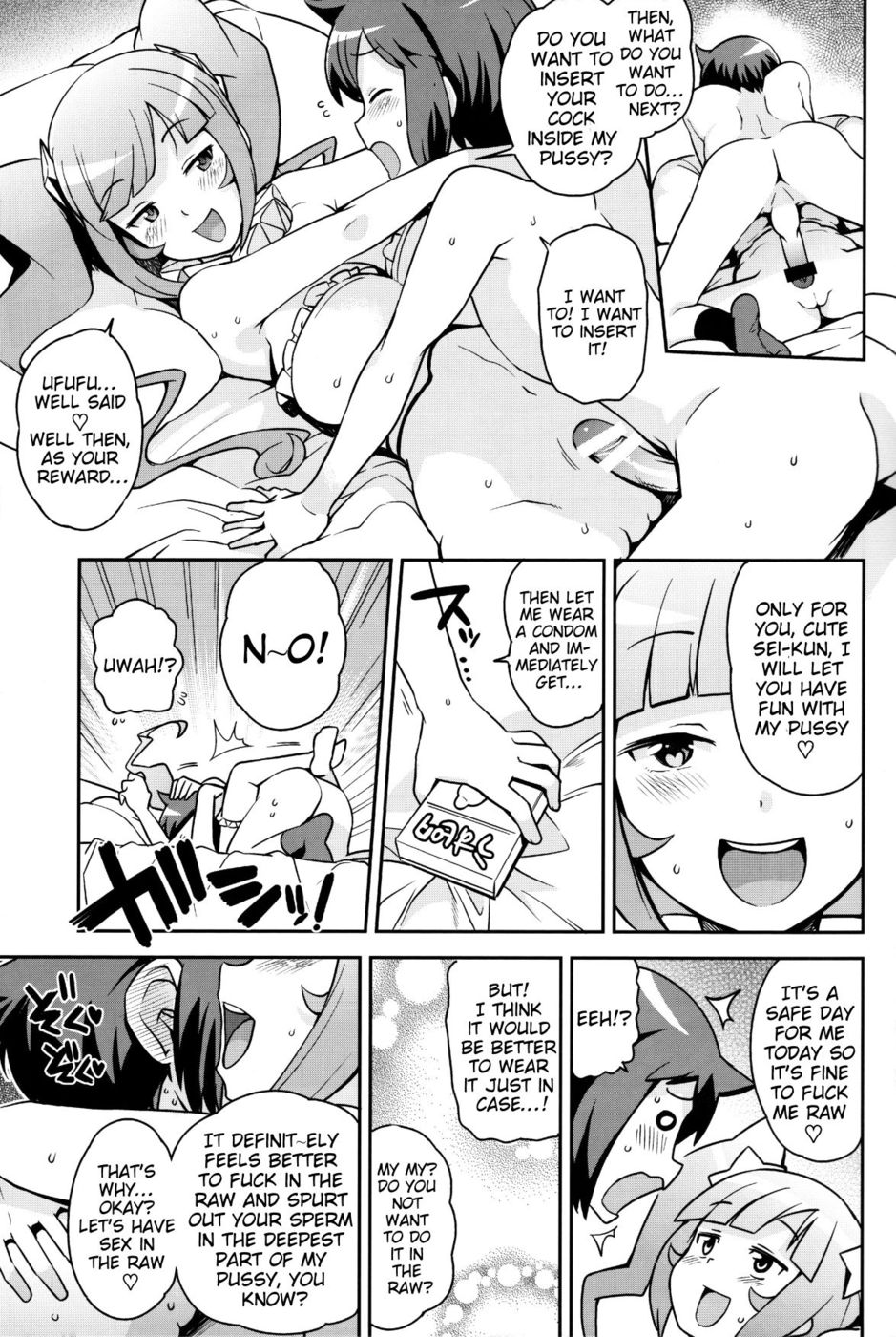 Hentai Manga Comic-Milky Meteor Gun-Read-12